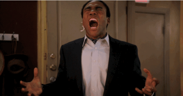 scream in frustration